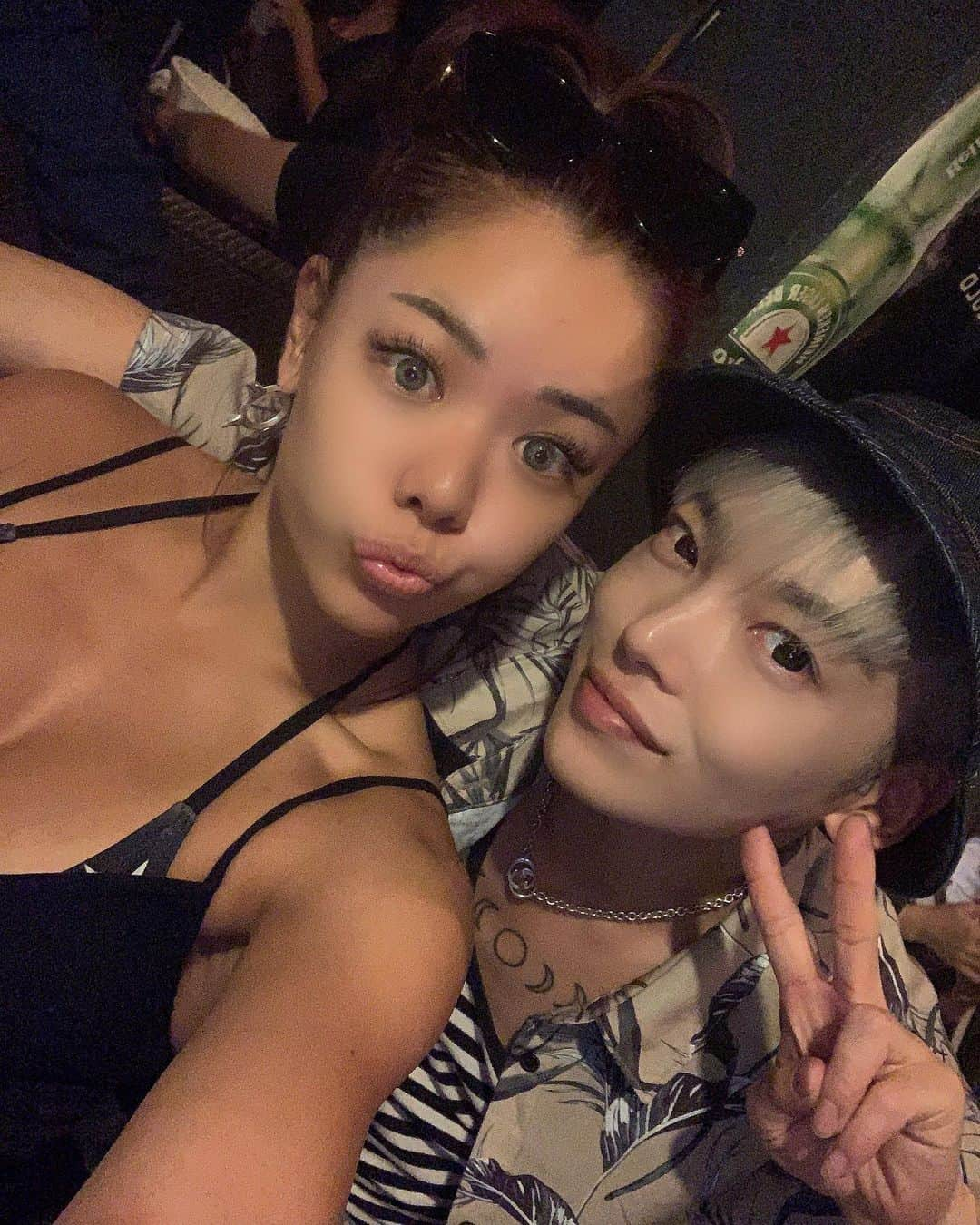 poledancer RYOTAさんのインスタグラム写真 - (poledancer RYOTAInstagram)「🌴👩🏽‍🦱👦🏼🌴 Happy birthday Lilika‼️」9月23日 0時32分 - kogepiii