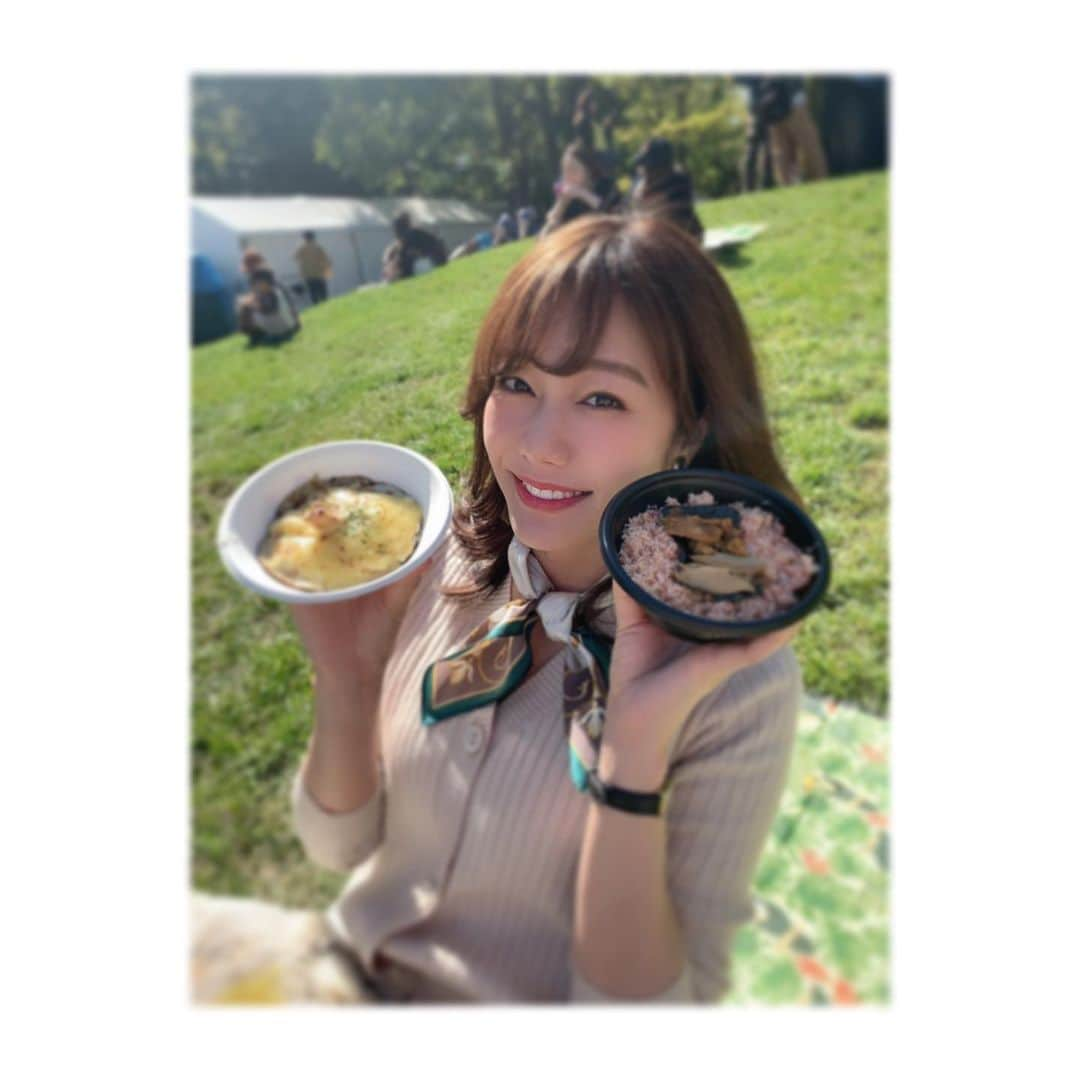 喜多よしかさんのインスタグラム写真 - (喜多よしかInstagram)「風邪っぴきのオータムタイム🌝 ・ 大きな椎茸にたっぷりチーズが美味しかったな〜🧀🤤あと少しお仕事がんばるぞ〜💪 ・ #オータムフェスト #札幌 #ちゃんキタグルメ #しいたけ #風邪引き #喜多よしか」9月22日 19時17分 - yoshika_1002_official