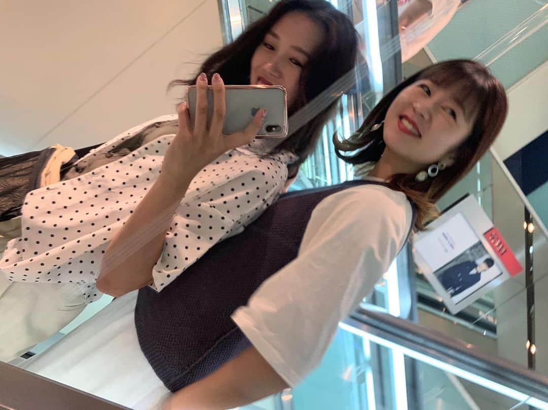 野村明日香のインスタグラム：「* ほんと会うたび面白い🌞🌹👏🏻」