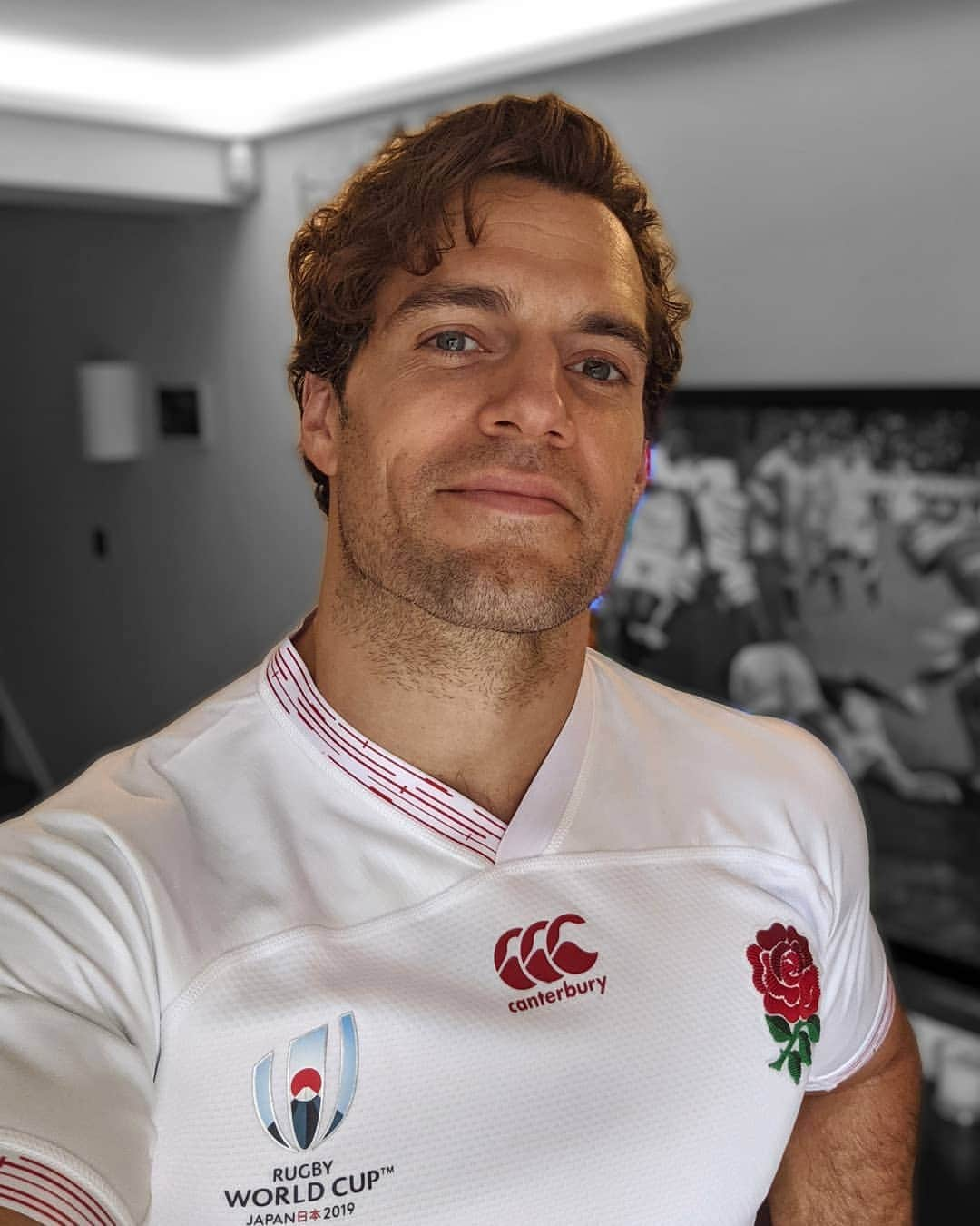 ヘンリー・カヴィルさんのインスタグラム写真 - (ヘンリー・カヴィルInstagram)「ENG v TGA  England V Tonga Rugby World Cup  C'mon England!!! #Rugby #England #WearTheRose #RWC2019」9月22日 19時28分 - henrycavill