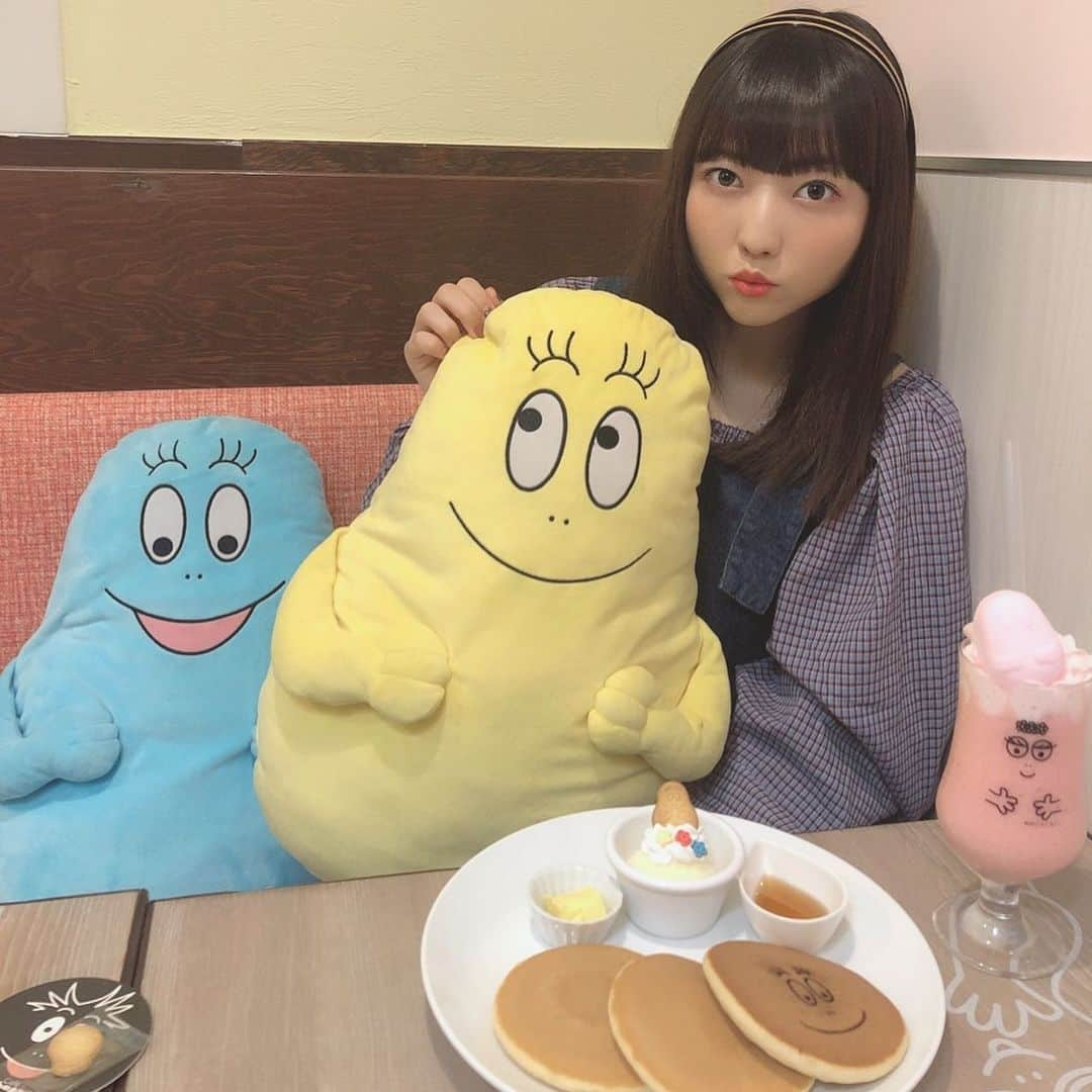 日下部愛菜さんのインスタグラム写真 - (日下部愛菜Instagram)「美味しかった〜〜🥞❤︎ #バーバパパカフェ #ラゾーナ川崎　#カフェ」9月22日 20時30分 - aina_kusakabe