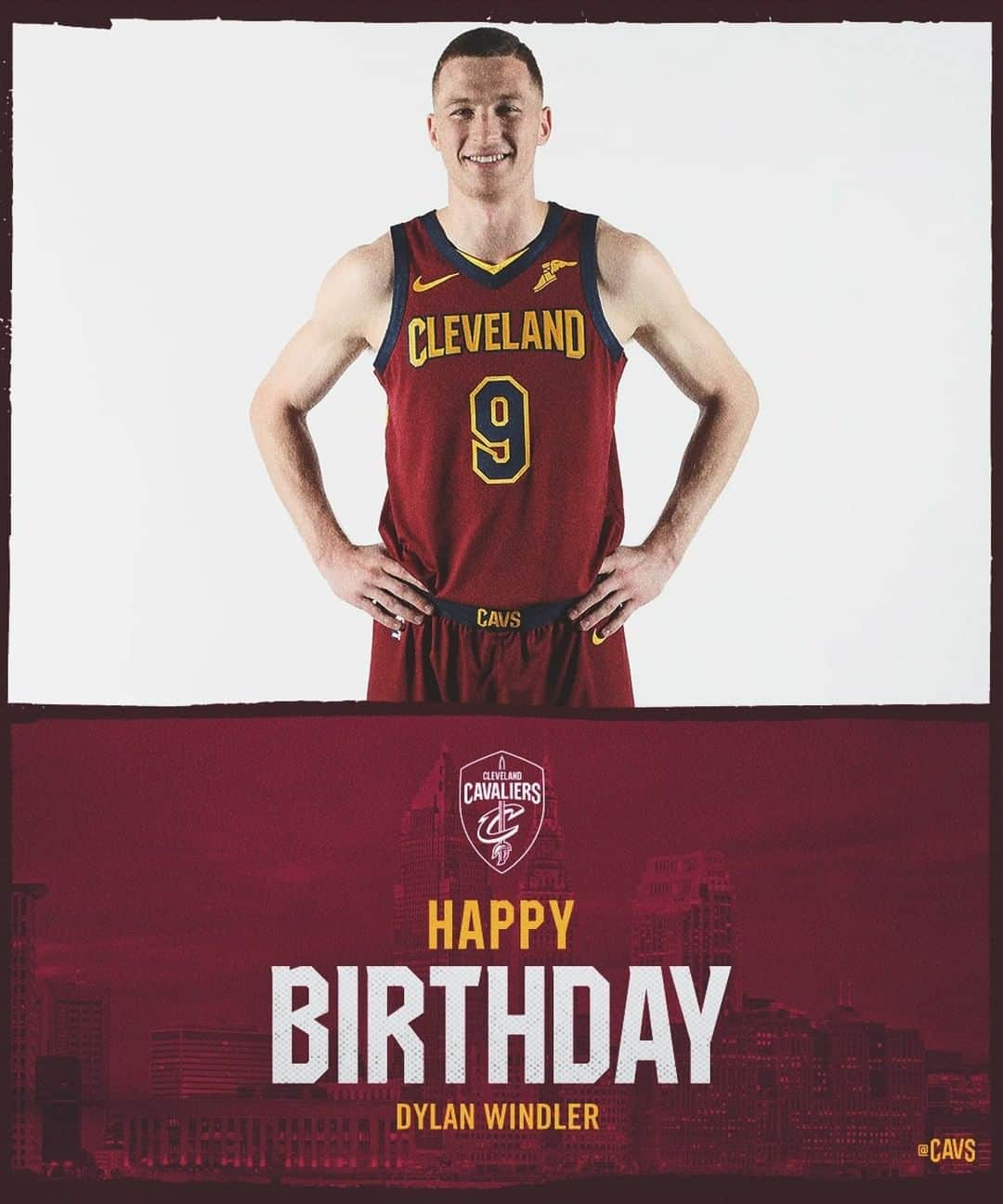 キャブスさんのインスタグラム写真 - (キャブスInstagram)「HAPPY BIRTHDAY, @d_win23! Tap twice to help us wish Dylan a great year ahead 🎂」9月22日 22時00分 - cavs