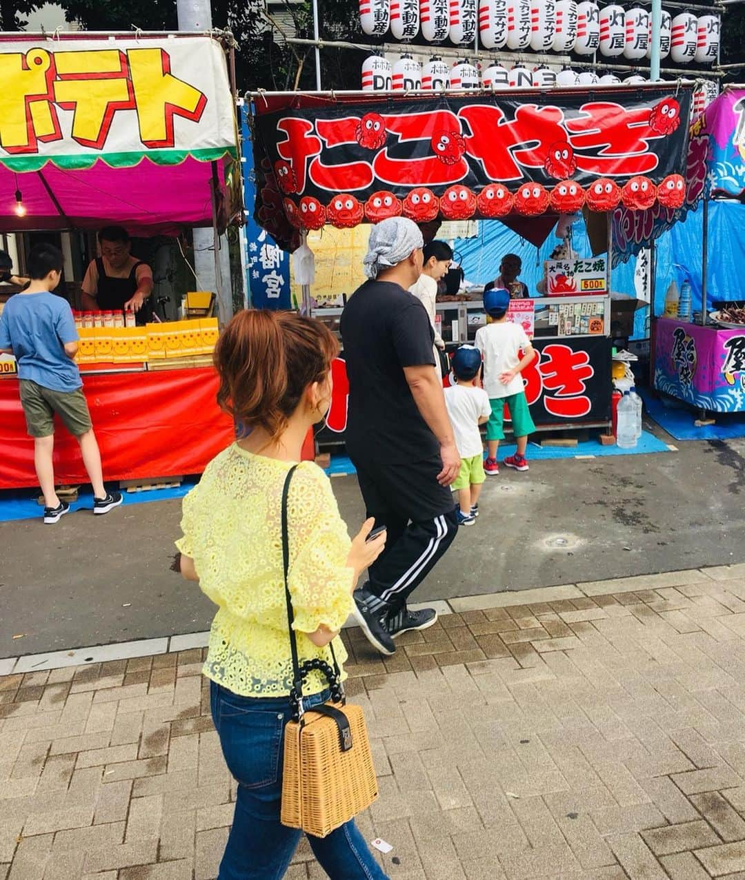 高田あゆみさんのインスタグラム写真 - (高田あゆみInstagram)「お祭り🍧 #屋台#祭り」9月22日 22時25分 - ayumitakada1020