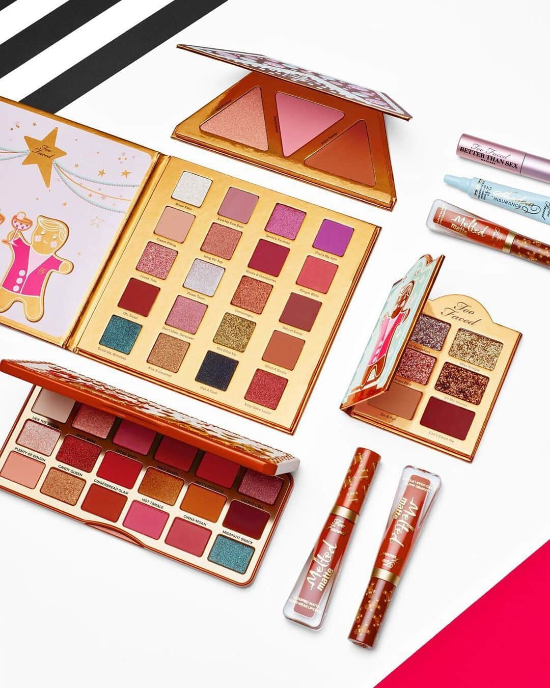 セフォラさんのインスタグラム写真 - (セフォラInstagram)「LET’S GET THIS (ginger)BREAD 🍞 @toofaced’s limited-edition holiday picks are fresh out of the oven 🔥🍪🌶 Add these gingerbread-scented shadows, sticks, and set to your cart while you can 🏃🏽 #newneednow」9月23日 8時57分 - sephora