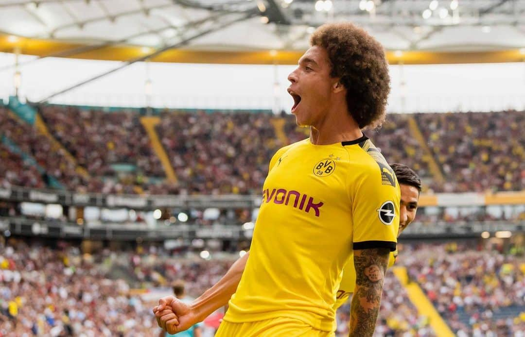 ボルシア・ドルトムントさんのインスタグラム写真 - (ボルシア・ドルトムントInstagram)「A X E L  W I T S E L 🚀⚽️ #SGEBVB #bvb #💛 #axelwitsel #borussiadortmund #bvb09 #bundesliga #dortmund #spieltag #eintrachtfrankfurt #frankfurt #feiertag」9月23日 1時27分 - bvb09