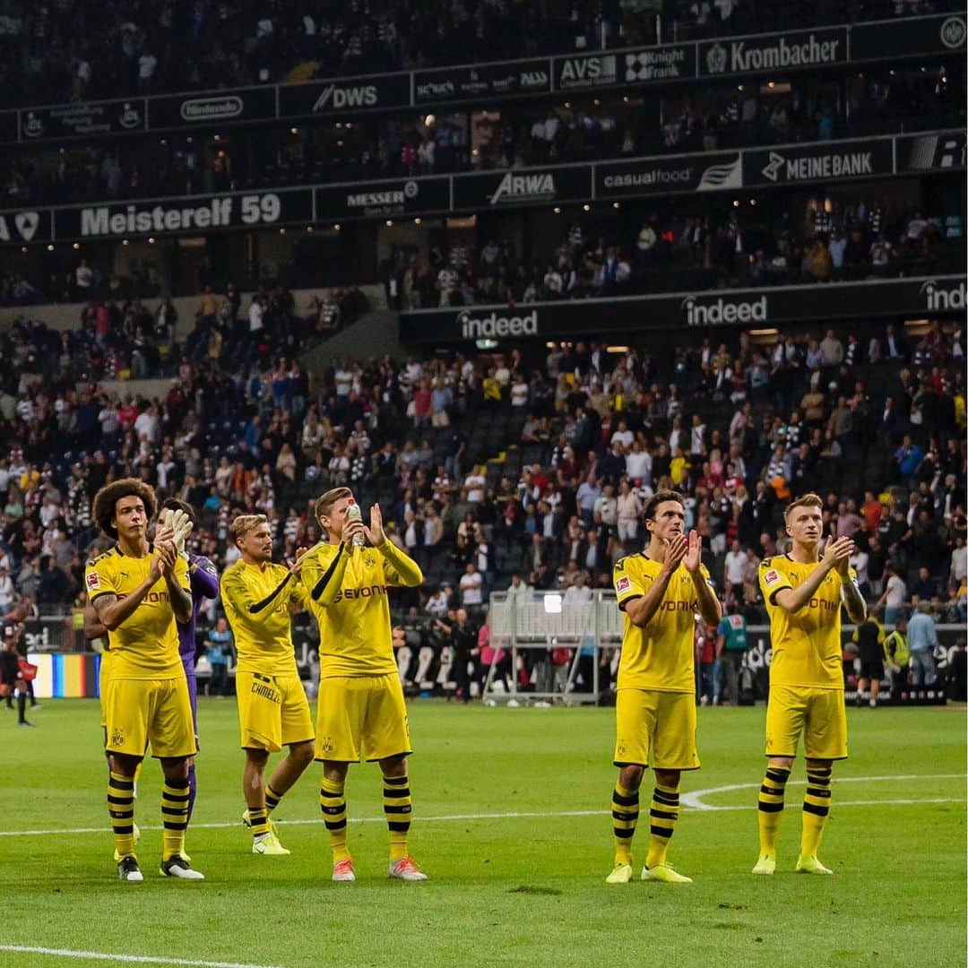 ボルシア・ドルトムントさんのインスタグラム写真 - (ボルシア・ドルトムントInstagram)「👏 Thank you, Borussen! 🖤💛 #SGEBVB #bvb #borussiadortmund #bvb09 #bundesliga #dortmund #spieltag #eintrachtfrankfurt #frankfurt」9月23日 4時08分 - bvb09