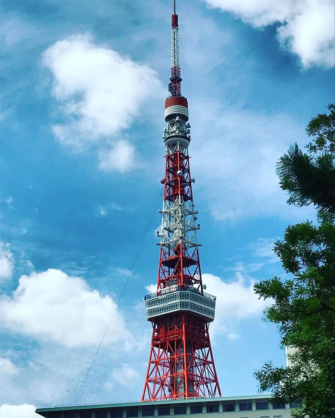 紫苑みやびさんのインスタグラム写真 - (紫苑みやびInstagram)「東京タワー 夏空もそろそろ秋空へ変わるかな？ 今年も暑かったですね。 , #東京タワー #tower_of_tokyo #スカイツリーより東京タワー派 #日本のエッフェル塔 #東京のシンボル」9月23日 6時40分 - shion_miyabi
