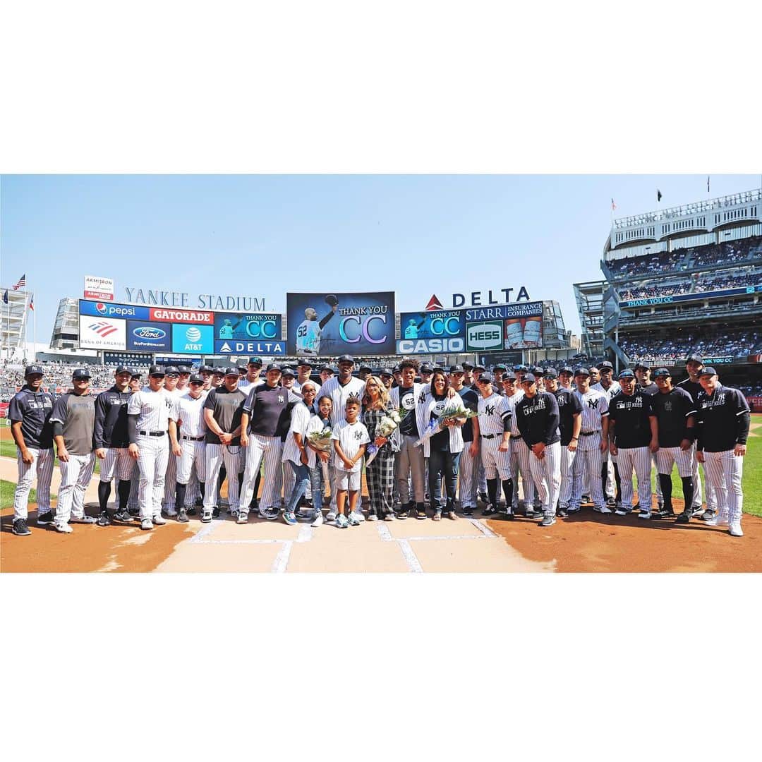 ニューヨーク・ヤンキースさんのインスタグラム写真 - (ニューヨーク・ヤンキースInstagram)「Bittersweet CCymphony #LegaCCy」9月23日 6時51分 - yankees