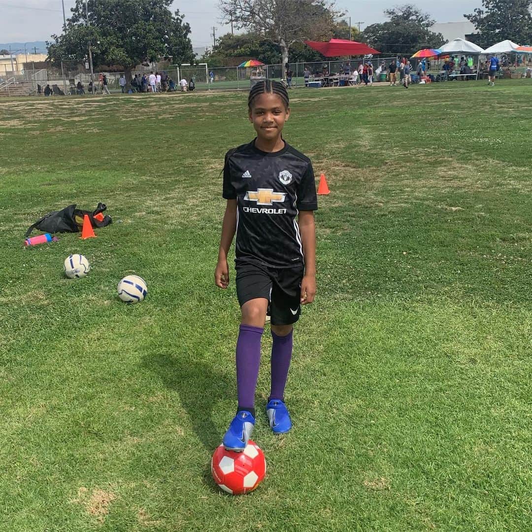 ゲームのインスタグラム：「Catch us on the 2030 @uswnt #WeOutHereEarly #Practice」