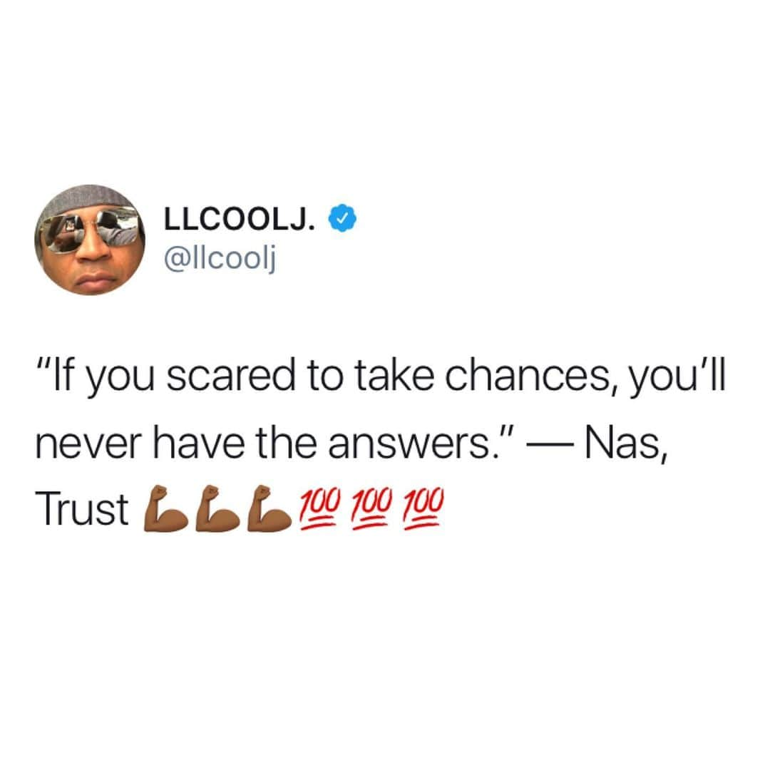 LL・クール・Jさんのインスタグラム写真 - (LL・クール・JInstagram)「You’re capable of more than you know!!! 🙏🏾🙏🏾🙏🏾 analyze the game!! Do your homework then make the move you’ve always wanted to 💯💯💯」9月23日 7時24分 - llcoolj