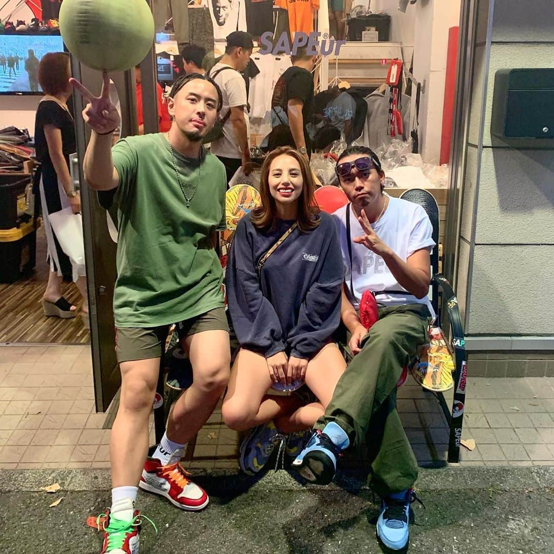 チャベス愛さんのインスタグラム写真 - (チャベス愛Instagram)「. @sapeur_official  Nagoya popup🏀 @nobunaga__kicks  @mayjordan23  #サプール #スニーカー #sapeur #sapeurpopup #nagoya」9月23日 19時05分 - ai_officialx