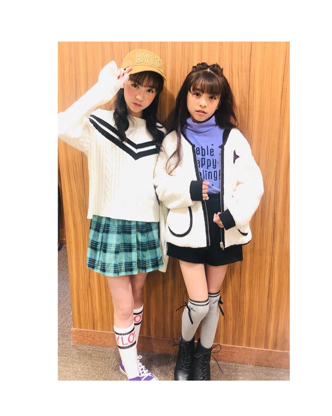 ニコ☆プチさんのインスタグラム写真 - (ニコ☆プチInstagram)「🎀 シュガプリイベントありがとうございました!! . . 可愛い秋冬コーデたくさん着たよ✌︎❤︎ はやく涼しくなれ~~🍁🌕 🍎 #有坂心花  #入江美沙希  #シュガプリ」9月23日 17時52分 - nicopuchi_official