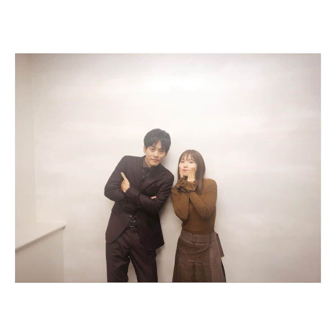 松岡茉優さんのインスタグラム写真 - (松岡茉優Instagram)「本日は  松坂桃李さんと  音楽教室に通う皆さんをご招待して 親子試写会というイベントでした。  #蜜蜂と遠雷 #松坂桃李  #たまたま色味が合った #スタイリストさん方ありがとう #合うかどうかいつもドキドキ #秋色あずきブラザーズ」9月23日 18時50分 - mayu_matsuoka_koushiki