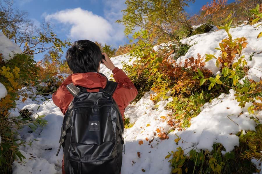 札幌テレビ「どさんこワイド朝」さんのインスタグラム写真 - (札幌テレビ「どさんこワイド朝」Instagram)「. おはようございます☀ 気象予報士の青山竜です🐉 . この前の土曜日に黒岳へ行ってきました！ . 鮮やかな紅葉と真っ白な雪、澄みきった青空がとても綺麗でした！ . 雪だるまも作りました⛄️ . #北海道 #大雪山 #黒岳 #黒岳ロープウェイ #絶景 #instatravel #雪 #雪景色 #秋 #冬 #ダレカニミセタイケシキ #ファインダー越しの私の世界  #札幌テレビ #どさんこワイド朝  #気象予報士 #青山竜」9月23日 11時03分 - dosanko_asa