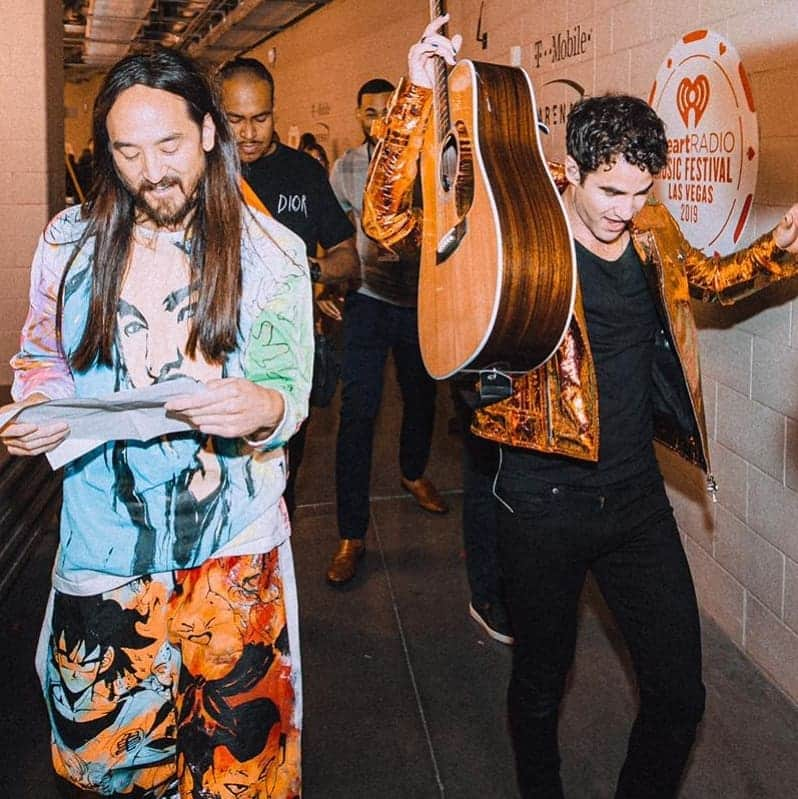 スティーヴ・アオキさんのインスタグラム写真 - (スティーヴ・アオキInstagram)「Crash Into me yeahhhhh Me and @darrencriss got to the damn thing together and it was fucking awesome🙏 @iheartfestival @iheartradio」9月23日 11時55分 - steveaoki