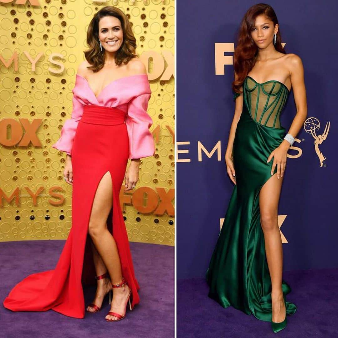 レイチェル・ゾーさんのインスタグラム写真 - (レイチェル・ゾーInstagram)「Gorgeous glamour moments tonight on  the beautiful @mandymooremm and @zendaya #emmys  #bestdressed ✨💫 xoRZ」9月23日 12時30分 - rachelzoe