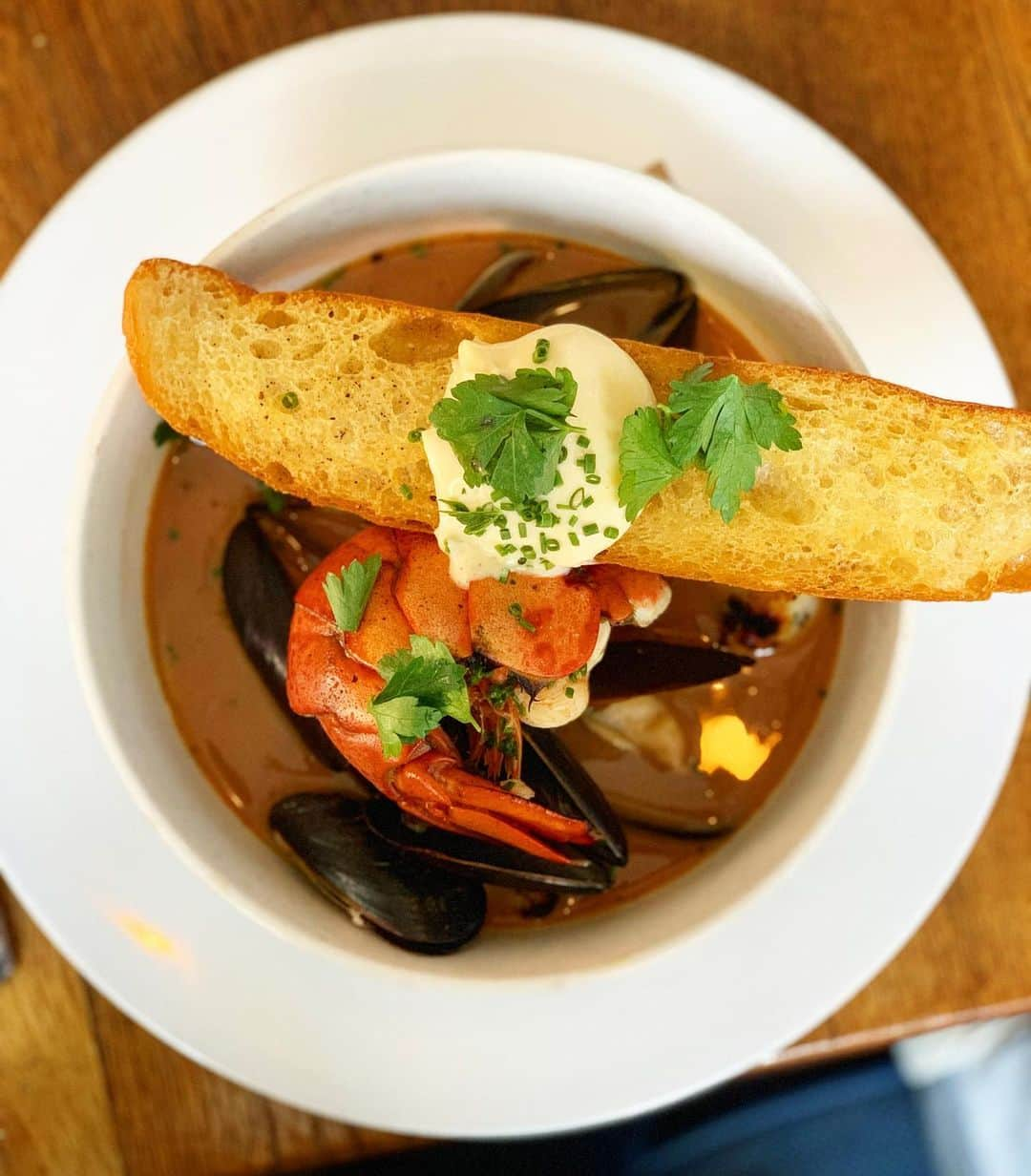 DOMINIQUE ANSEL BAKERYさんのインスタグラム写真 - (DOMINIQUE ANSEL BAKERYInstagram)「After a days work, it’s good to know bouillabaisse is only a block away.」9月23日 12時51分 - dominiqueansel