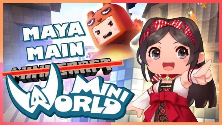 のインスタグラム：「Mini World Block Art, Uploaded! 🎮 Today we are having a minecraft-ish cute mobile game!✨ The fantasy feel gives this game more cuteness! . Cobain game hape yg mirip minecraft tp lebih unyuu✨ Rasa fantasinya lebih kuat dr minecraft guys!! . Please check my YouTube channel ٩(๑❛ᴗ❛๑)۶  #mayaputri #halomaya #gameplay #gaming #virtualyoutuber #youtuber #maya #youtube #vtuber #indonesia #miniworld #miniworldblockart #minecraftindonesia」