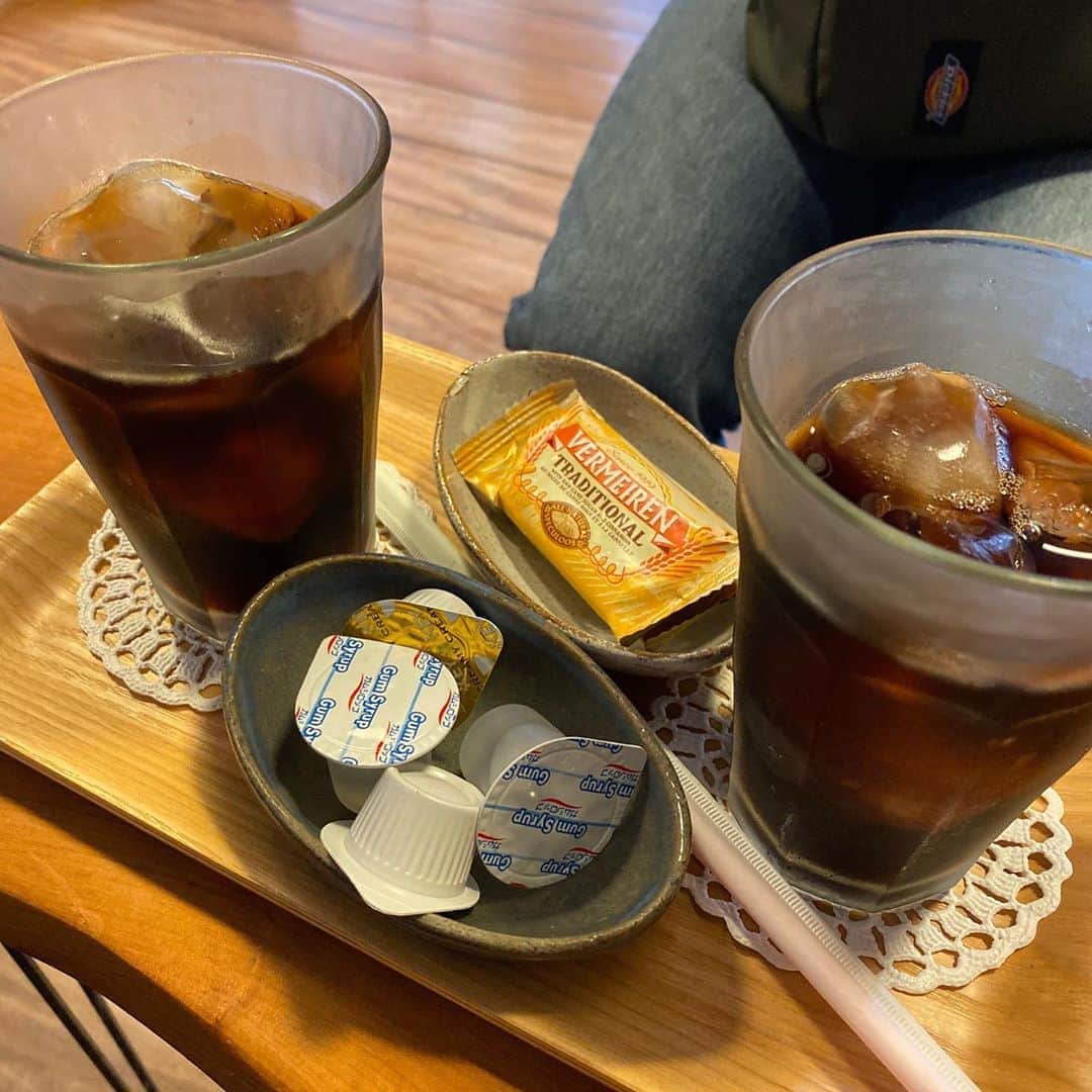 野間美由紀さんのインスタグラム写真 - (野間美由紀Instagram)「ちょっと喫茶室で休憩。」9月23日 14時24分 - rose_m