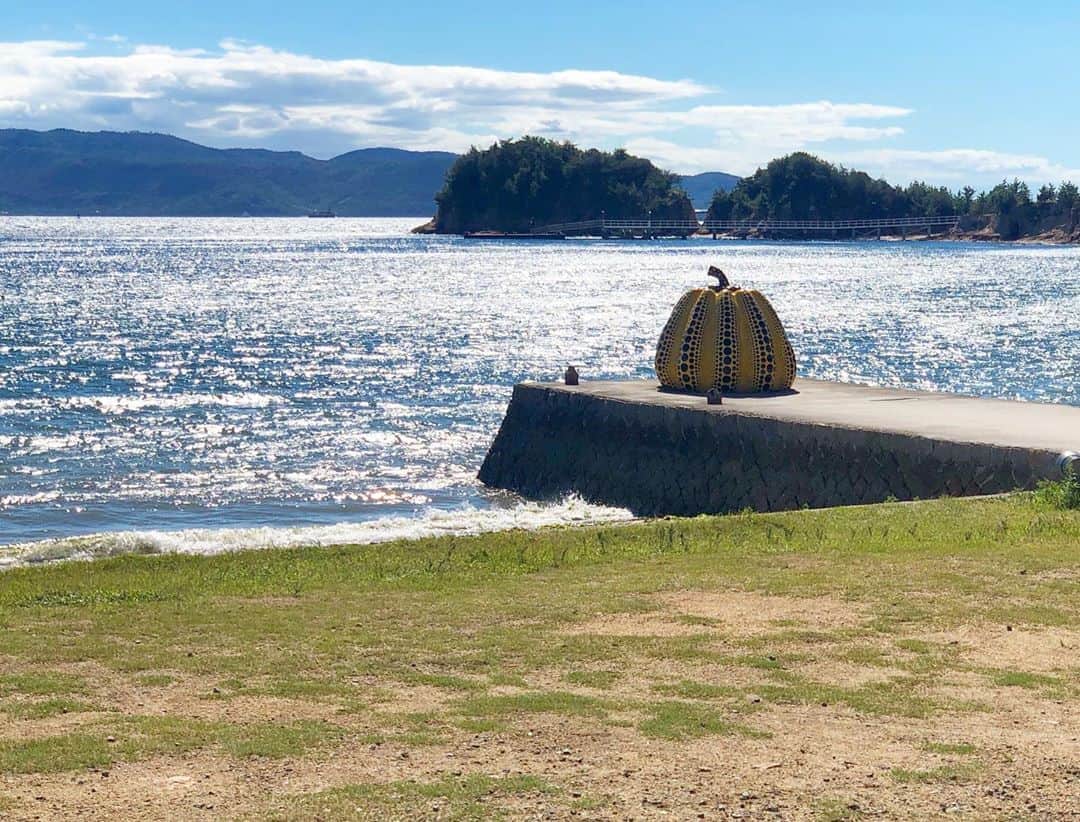 大石絵理さんのインスタグラム写真 - (大石絵理Instagram)「art trip to naoshima🧚🏼‍♂️」9月23日 15時17分 - erioishitokyo