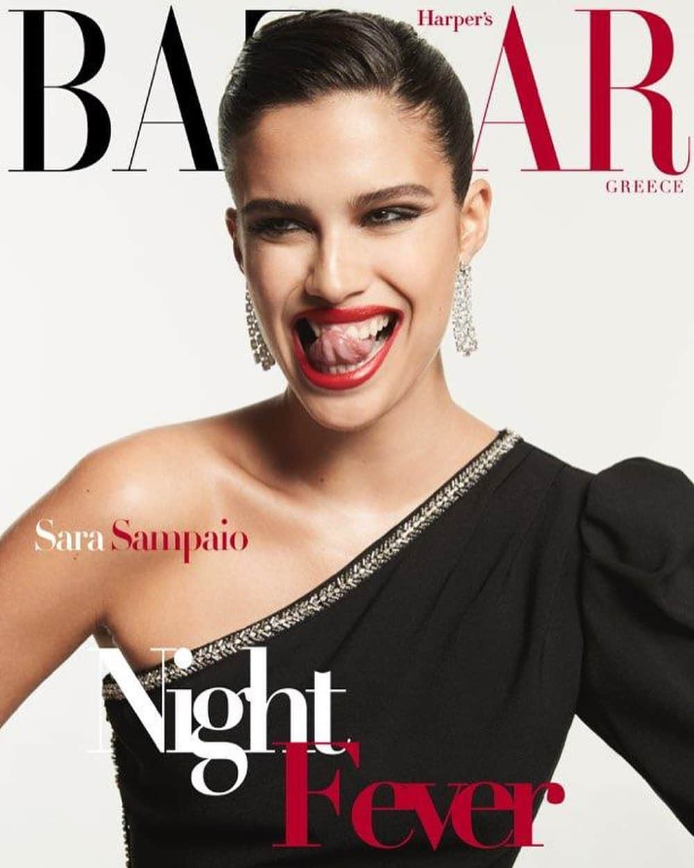 サラ・サンパイオさんのインスタグラム写真 - (サラ・サンパイオInstagram)「@harpersbazaargreece  Photographer: @david_roemer Creative Director: @_jp_nyc_ Fashion Director: @sandyarmeni Makeup: @frankieboyd Hair: @themartyharper Nails: @eichimatsunaga Props: @stocktonhall Video: @eastofnormal Production: @merfette @mariannelleslie  Special Thanks: @modpropnyc & @cd__studios」9月24日 3時31分 - sarasampaio