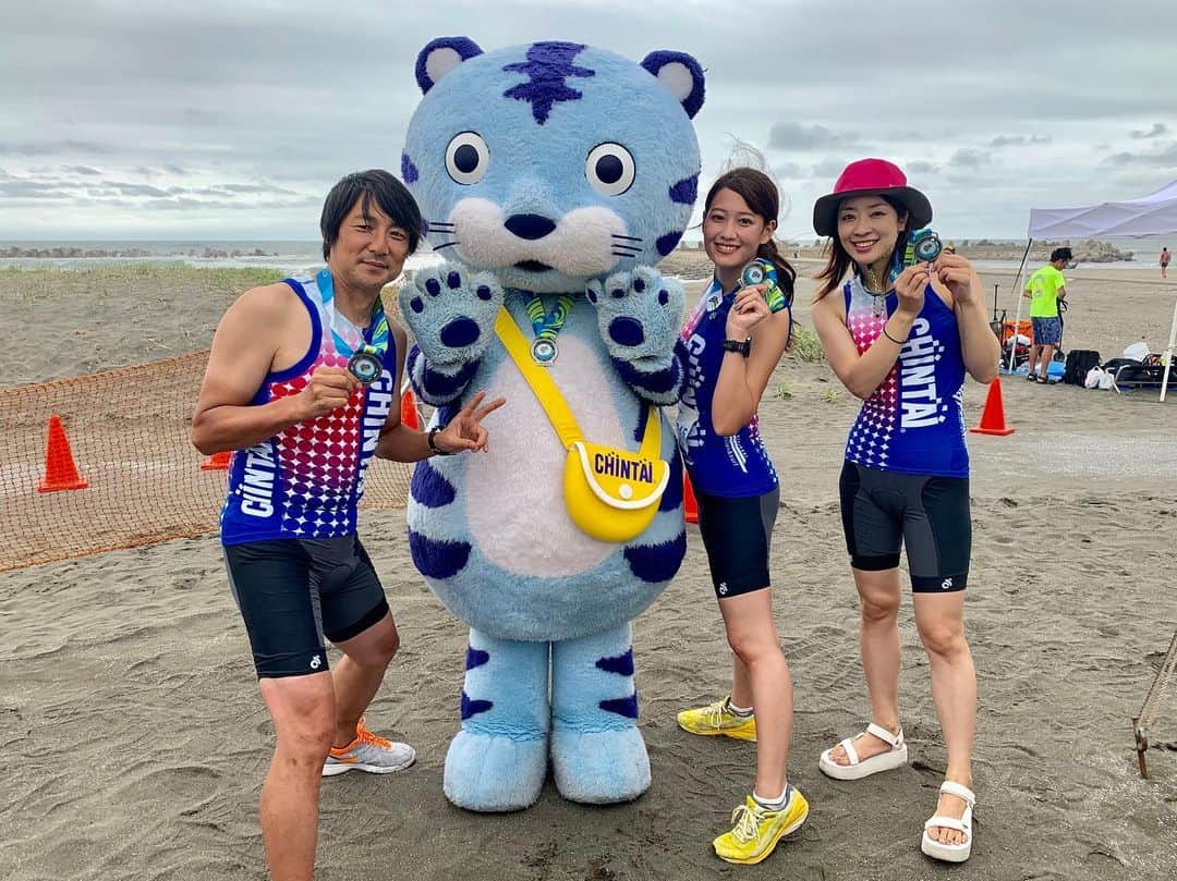 須貝茉彩さんのインスタグラム写真 - (須貝茉彩Instagram)「. #九十九里トライアスロン 無事に#チームCHINTAI 完走しましたー🏅 そしてなんと自己ベスト更新✨ 初トライアスロンの感想！ 率直にめちゃくちゃ楽しかったです😆✨ 沿道の方達の声援が何より前に進む力になりました👏 そしてラグビー日本代表ジャージを着て 応援してくださった方をみて 本当に元気が出て嬉しくなりました😌💕 まだまだ写真あるので少しずつ。. . . #99t#九十九里トライアスロン #トライアスロン女子 #garminforerunner235  #大網白里市#一宮  #須貝茉彩」9月23日 20時04分 - maaya.gm