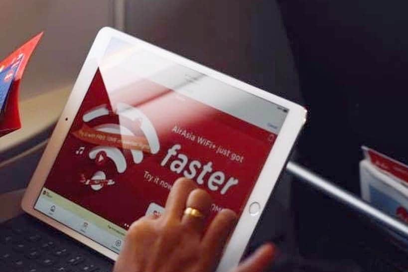 エアアジアさんのインスタグラム写真 - (エアアジアInstagram)「Are you ready to experience the new and improved @airasiawifi?  You can now surf, stream, video call, and more with greater speed as you fly high above the clouds. Try it with free 10MB of data until 30 Sept 2019 the next time you travel with #AirAsia!  Note: AirAsia WiFi is available on selected flights only.  #FlywithWifi #FlytheWorldChampion」9月23日 20時22分 - airasiasuperapp