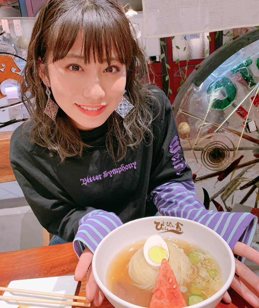 坂本遥奈さんのインスタグラム写真 - (坂本遥奈Instagram)「最近行って食べたビビビ！！ってきてみんなに教えたいと思った美味しかったもの投稿✨ 1枚目　#ぴょんぴょん舎　#盛岡冷麺　#仙台#仙台parco2 2枚目　#瞠-みはる-  #油そば 3枚目　#ダイワスーパー　#パフェ #仙台グルメ　#恵比寿ランチ　#愛知カフェ」9月23日 20時26分 - haruna_sakamoto_official