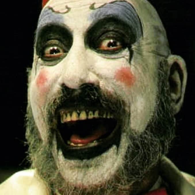 ロブ・ゾンビのインスタグラム：「Horray for Captain Spaulding. Gone but not forgotten.」