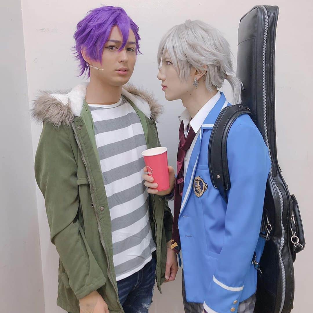 赤澤遼太郎さんのインスタグラム写真 - (赤澤遼太郎Instagram)「#赤澤遼太郎#瑛#大神晃牙#乙狩アドニス #あんステ #あんスタ#いんすたたろう」9月23日 21時45分 - akazawa_taro