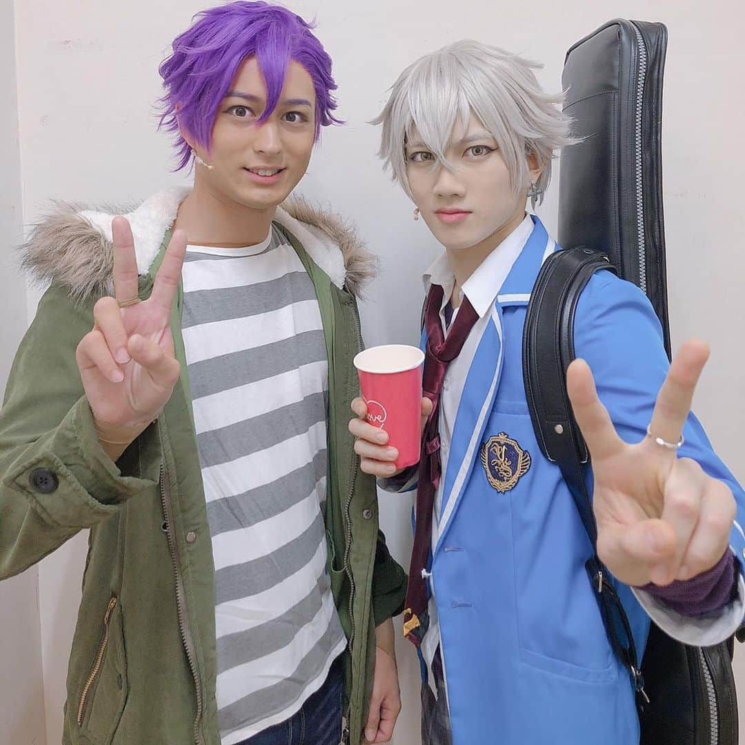 赤澤遼太郎さんのインスタグラム写真 - (赤澤遼太郎Instagram)「#赤澤遼太郎#瑛#大神晃牙#乙狩アドニス #あんステ #あんスタ#いんすたたろう」9月23日 21時45分 - akazawa_taro