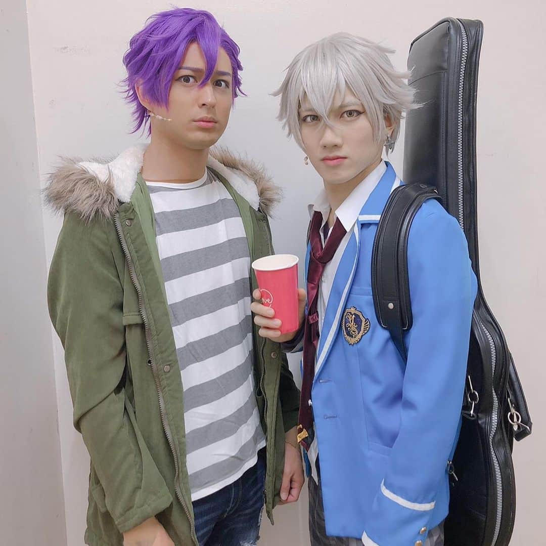 赤澤遼太郎さんのインスタグラム写真 - (赤澤遼太郎Instagram)「#赤澤遼太郎#瑛#大神晃牙#乙狩アドニス #あんステ #あんスタ#いんすたたろう」9月23日 21時45分 - akazawa_taro