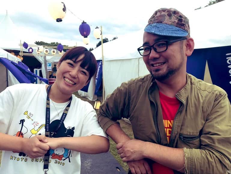 ファンファンさんのインスタグラム写真 - (ファンファンInstagram)「20190922 #音博 #京都音博 #QURULI 13回目の音博でした！この日の幸せはずっとずっと大事にする」9月23日 21時56分 - fafafafafanfan