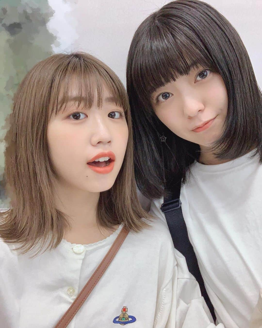 工藤美桜さんのインスタグラム写真 - (工藤美桜Instagram)「この前碓井さんとランチしたのー！ ちょっとだったけど嬉しかったな😌❤️ #お姉 ⠀ #頼りにしてます ⠀ #あっ雑誌買わねばね ⠀ #最近ねフッ軽になりかけてる ⠀ #フッ重みおでしたので ⠀ #なんじゃそれ ⠀ #あんみつ食べよう ⠀」9月23日 22時08分 - mmio_kudo