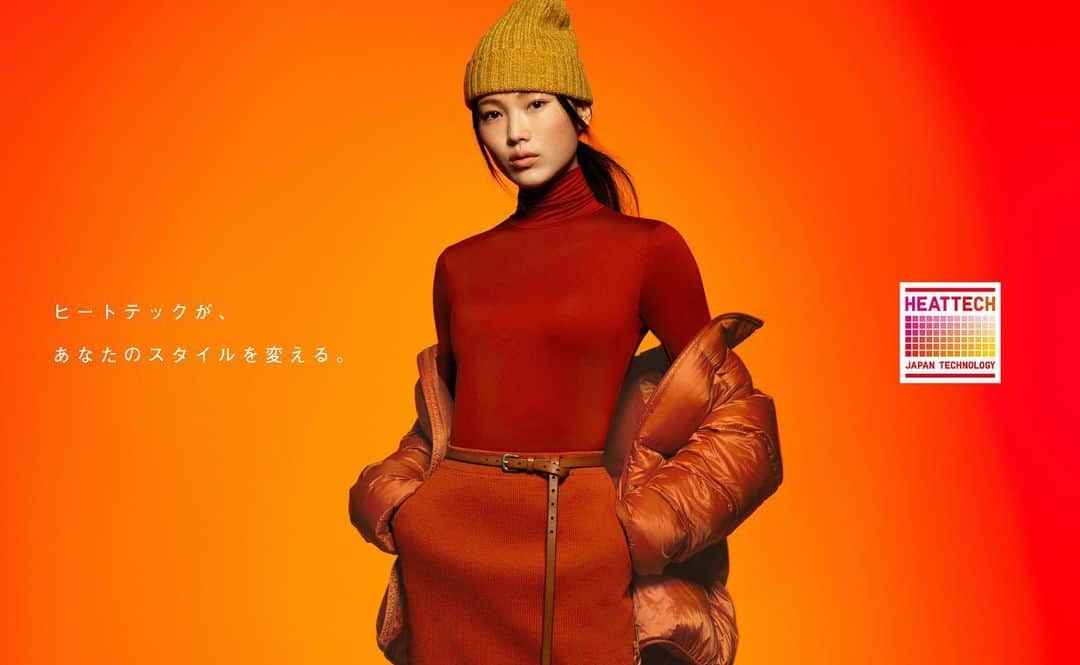 長山一樹のインスタグラム：「ユニクロの広告撮影を担当させていただきました。 Creative Director: Yuta Kaneko (TBWA HAKUHODO) Art Director: @smzksk (TBWA HAKUHODO) Designer: Kana Takarada (TBWA HAKUHODO) Producer: Ryota Kajihara (amana) Lighting: Toya Kazuhide  Stylist: @studio_hector_castro (STUDIO HECTOR CASTRO) Hair: @kesoshiso (Epo Hair Studio) Make: @tomohiro1820 (Sekikawa Office) #uniqlo #ユニクロ #ヒートテック #hasselblad #h6d #kazukinagayama #長山一樹」