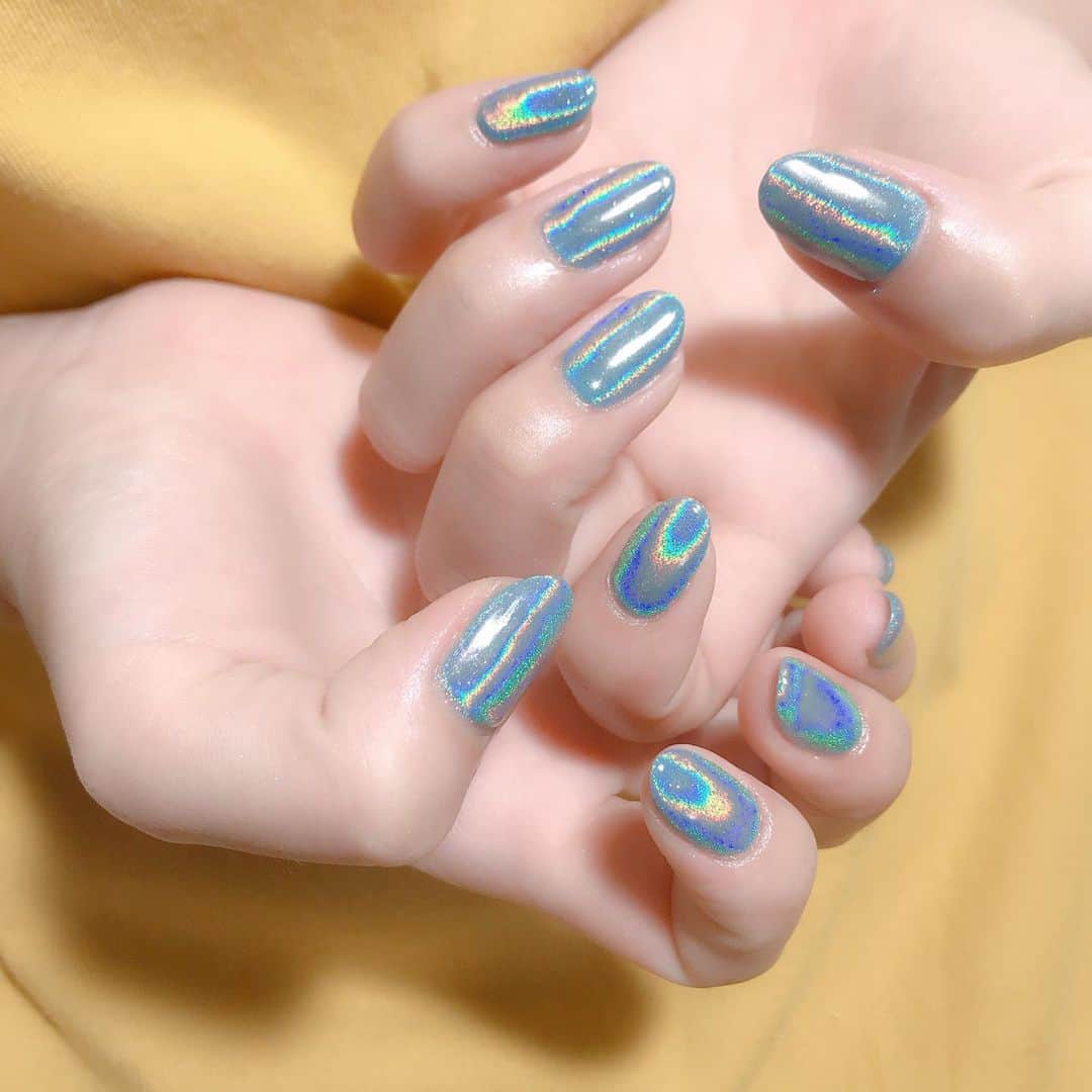 なかやまちえこさんのインスタグラム写真 - (なかやまちえこInstagram)「turquoise green ×unicorn🦄 #nail #nails #nailart #ネイル #美甲 #ネイルアート  #clou #nagel #ongle #ongles #unghia #japanesenailart #manucure #네일 #젤네일 #네일아트 #네일리스트 #japanesenails #manicurist #gelnails #ユニコーンネイル #unicornnails #PlanetPowder #ミーティアシャワー #silentsiren #ひなんちゅ⠀ PREGEL  839⠀ PlanetPowder ミーティアシャワー」9月23日 22時12分 - chiekonakayama