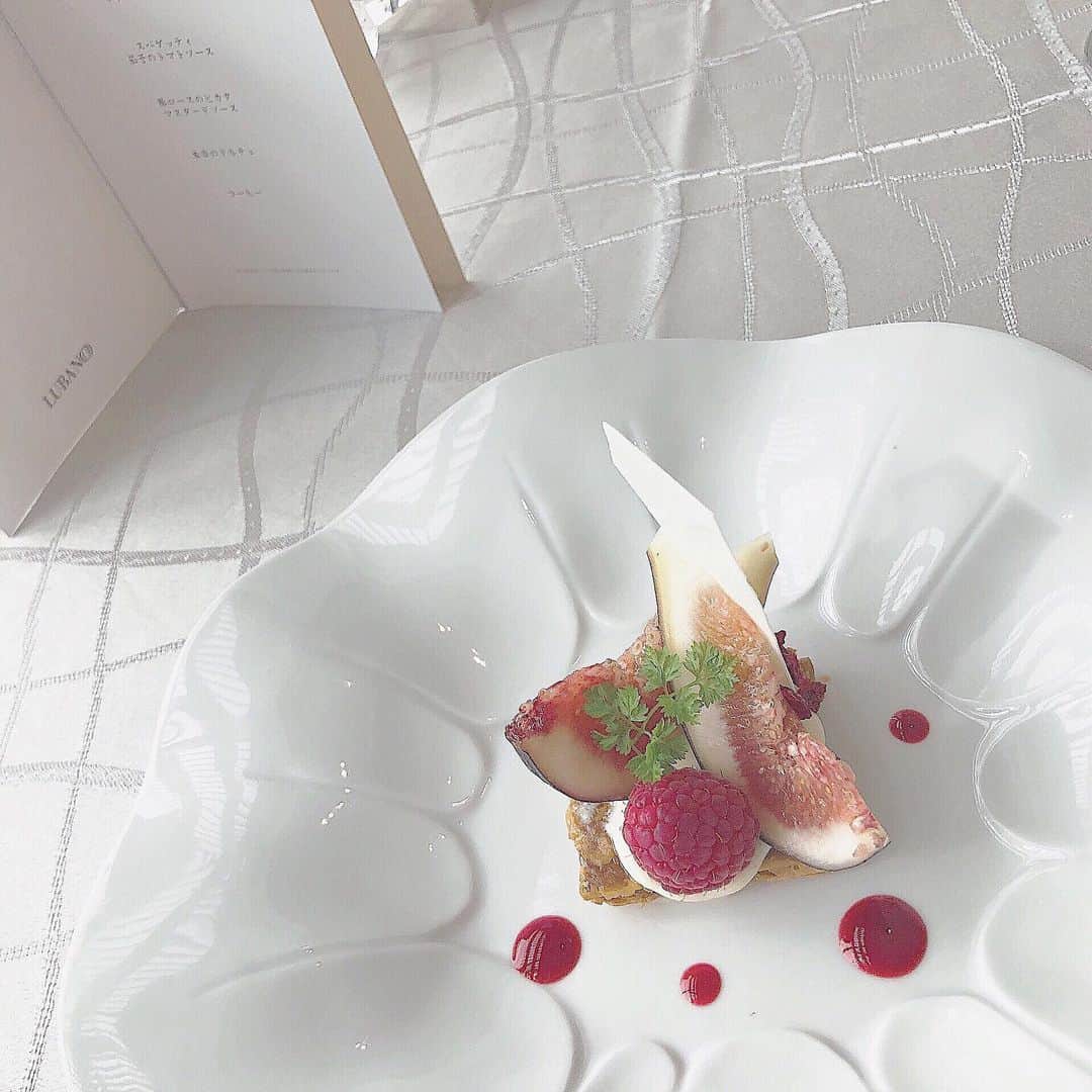 梅村遥奈さんのインスタグラム写真 - (梅村遥奈Instagram)「. . イチジクのケーキが美味しかった(*´-`) . .」9月23日 22時37分 - u.haruna_