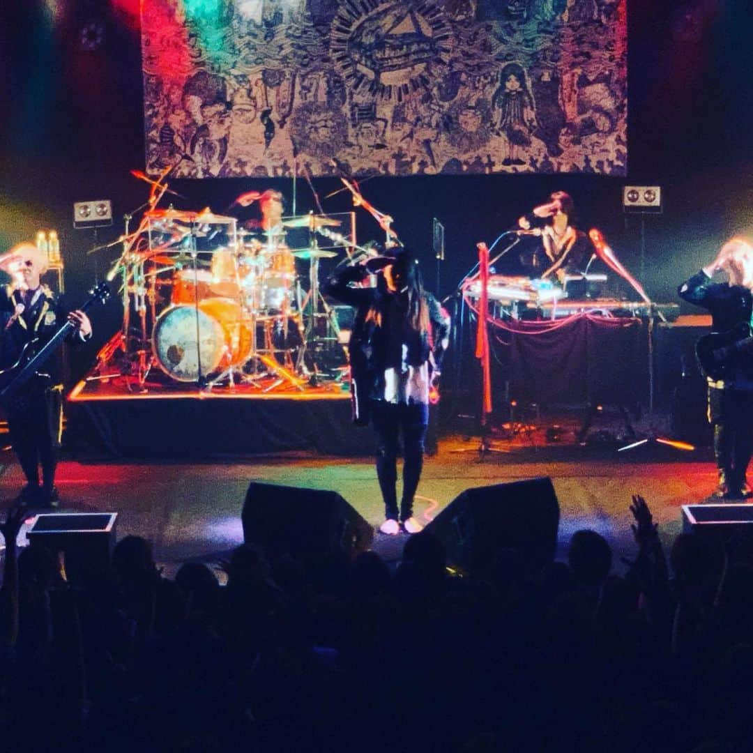 ミヤ さんのインスタグラム写真 - (ミヤ Instagram)「ブラボー福岡！！！ 最高でした！ #mucc #壊れたピアノとリビングデッド #壊ピリ」9月23日 23時01分 - miyaguchi