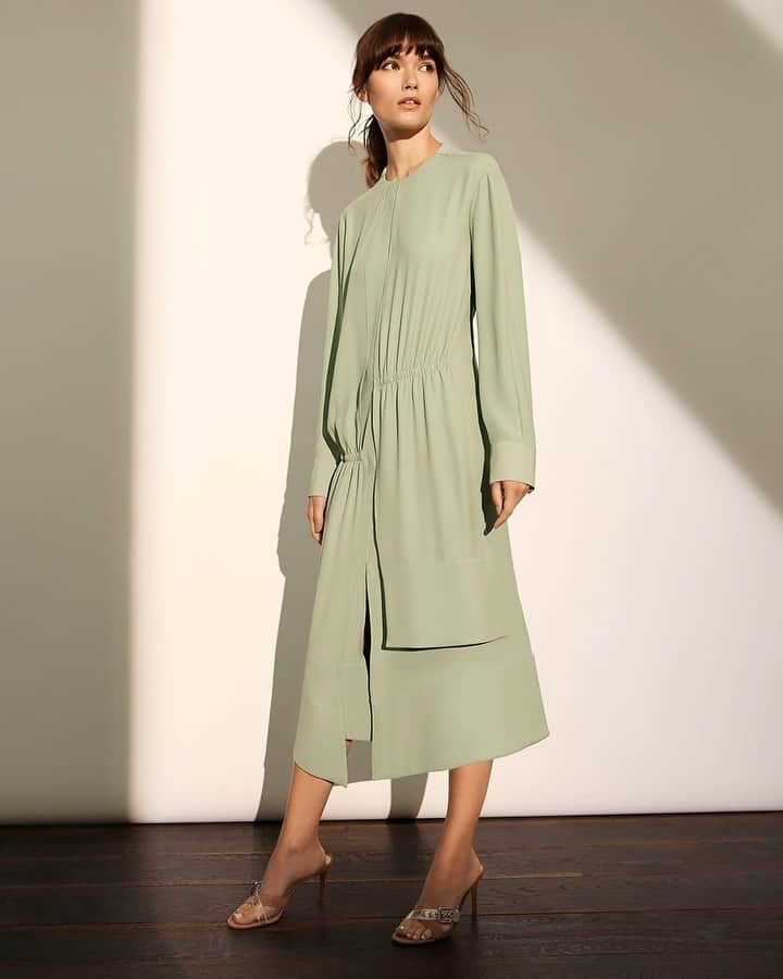 Saks Fifth Avenueのインスタグラム：「DO THE MONDAY STRUT: Feel as good as you look with @tibi and your besties. #SaksStyle」