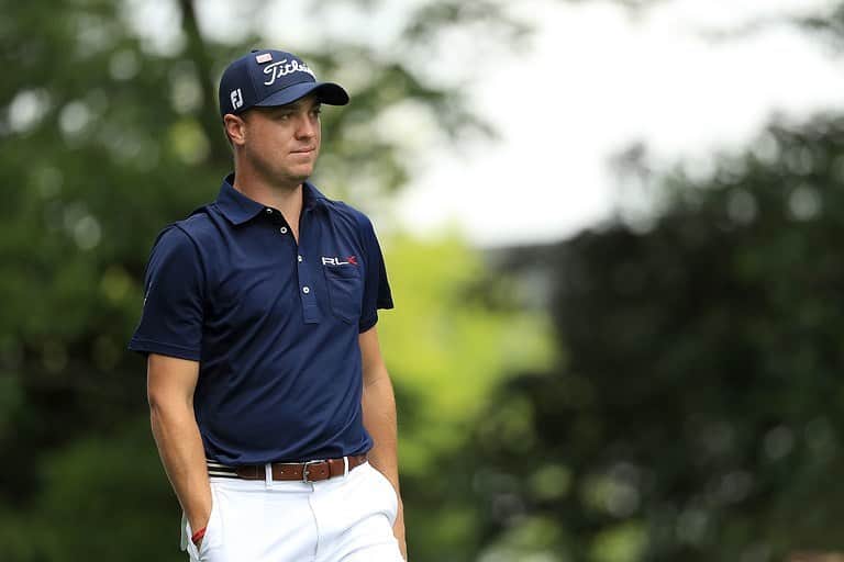 ジャスティン・トーマスのインスタグラム：「About to head out west to a great @troon course for the @safewayopen to start year 6 (!!!!!) on the @pgatour... crazy how fast it goes! Looking forward to working hard and seeing if we can make this year the best one yet 💪🏽」