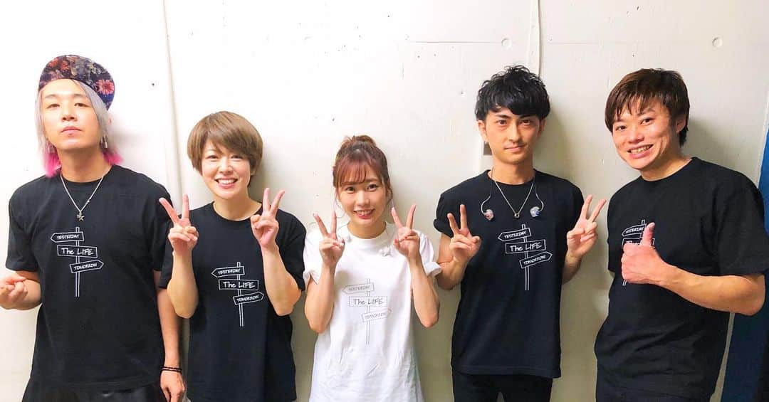 楠田亜衣奈のインスタグラム：「ライブツアー TheLIFE 名古屋！さんくっすん☀︎」
