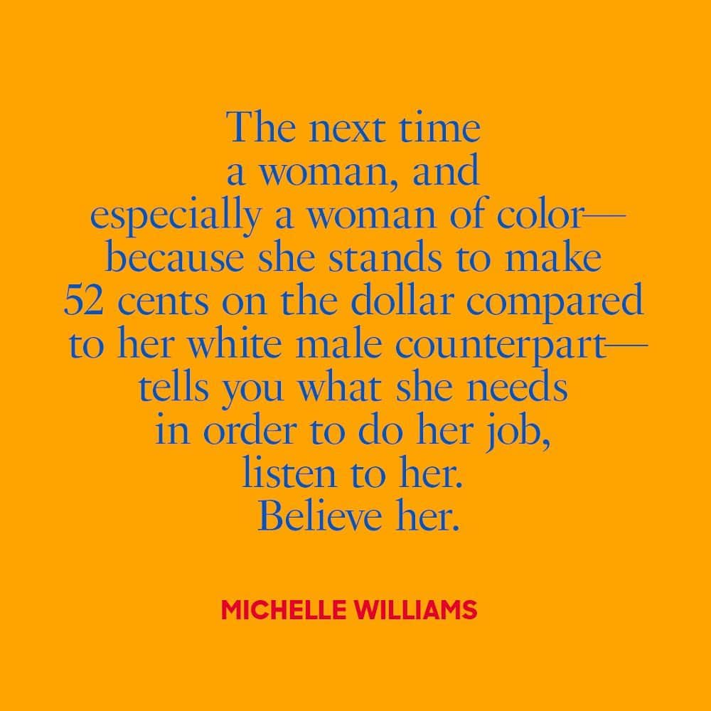 ヒラリー・クリントンさんのインスタグラム写真 - (ヒラリー・クリントンInstagram)「Michelle Williams at the Emmys. So well said.」9月23日 23時29分 - hillaryclinton