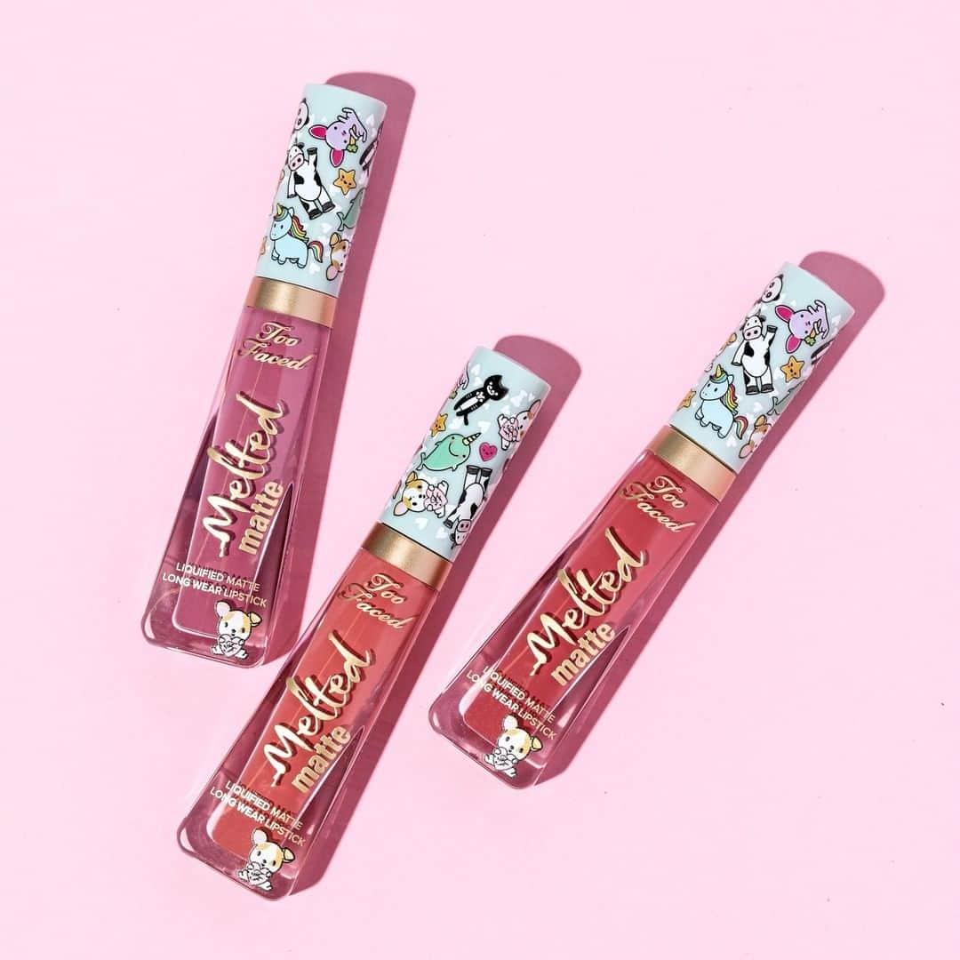 Too Facedさんのインスタグラム写真 - (Too FacedInstagram)「Complete your #tfclover Melted Matte collection with our newest shade, Clover III! 💋 This limited-edition soft pink mocha shade is available exclusively on toofaced.com! 🛍️ We celebrated the launch of Clover III by donating $25,000 to @bestfriendsanimalsociety! 🐾 Your purchase of our Clover III Melted Matte product does not impact Too Faced’s charitable donations. #tfcrueltyfree #toofaced」9月24日 0時00分 - toofaced