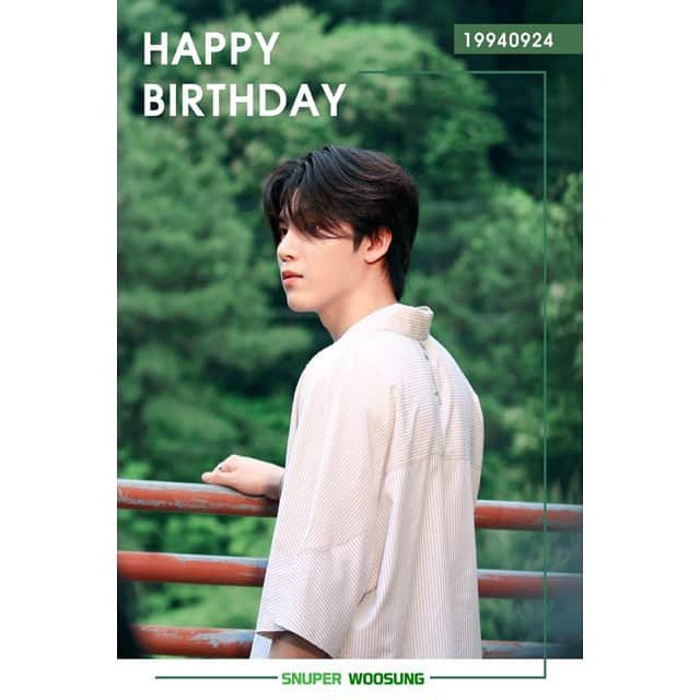 KISS Entertainmentさんのインスタグラム写真 - (KISS EntertainmentInstagram)「[#SNUPER]2019.09.24﻿ HAPPY BIRTHDAY TO #WOOSUNG﻿ ﻿ 本日は❣️﻿ ホットボディー💪﻿ ホットフェイス😏﻿ ホットガイ😎﻿ ウソンの誕生日です🎉﻿ ﻿ SWINGの皆さん﻿ 沢山お祝いして下さい👏﻿ ﻿ #스누퍼 #スヌーパー #すぬぽ #우성 #ウソン#HAPPYBIRTHDAY #생일축하해 #お誕生日おめでとう #SWING #스윙 #KISSENT」9月24日 0時01分 - kissent_official