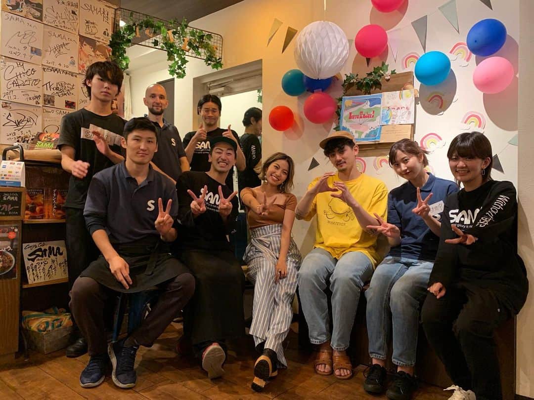 Rihwaさんのインスタグラム写真 - (RihwaInstagram)「Thank you so much!!!!!!❤️🔥 おかげSAMA SAMAで、本日の楽しいインスタライブ配信が終了、そしてRihwaとSAMAのコラボカリーがスタートしました！！！！東京にあるスープカレーのSAMAのお店全店で、Rihwaとのコラボカリーが食べれます！めちゃくちゃ美味しいから！✌🏽🌿🌟🔥😍🍛 そして！ 10月5日[土]＠大阪CONPASS🤝 大野雄介くん @y0uy0u とのツーマンライブ、楽しみにしていてね！！大阪で久しぶりにたっぷり歌うよー！！！！😍🔥✌🏽💕 みんなに会える日を心待ちにしているよ！ツーマンライブだからこそのRihwaも楽しみにしててね💞☺️ #Rihwa #大野雄介 #friendship #スープカレー #soupcurry #北海道 #東京 #SAMA #スープカレー #love #店内でインスタライブ #ありがとう #感謝 #下北沢店 #Holy #Instalive #アーカイブ」9月24日 0時07分 - rihwa_official