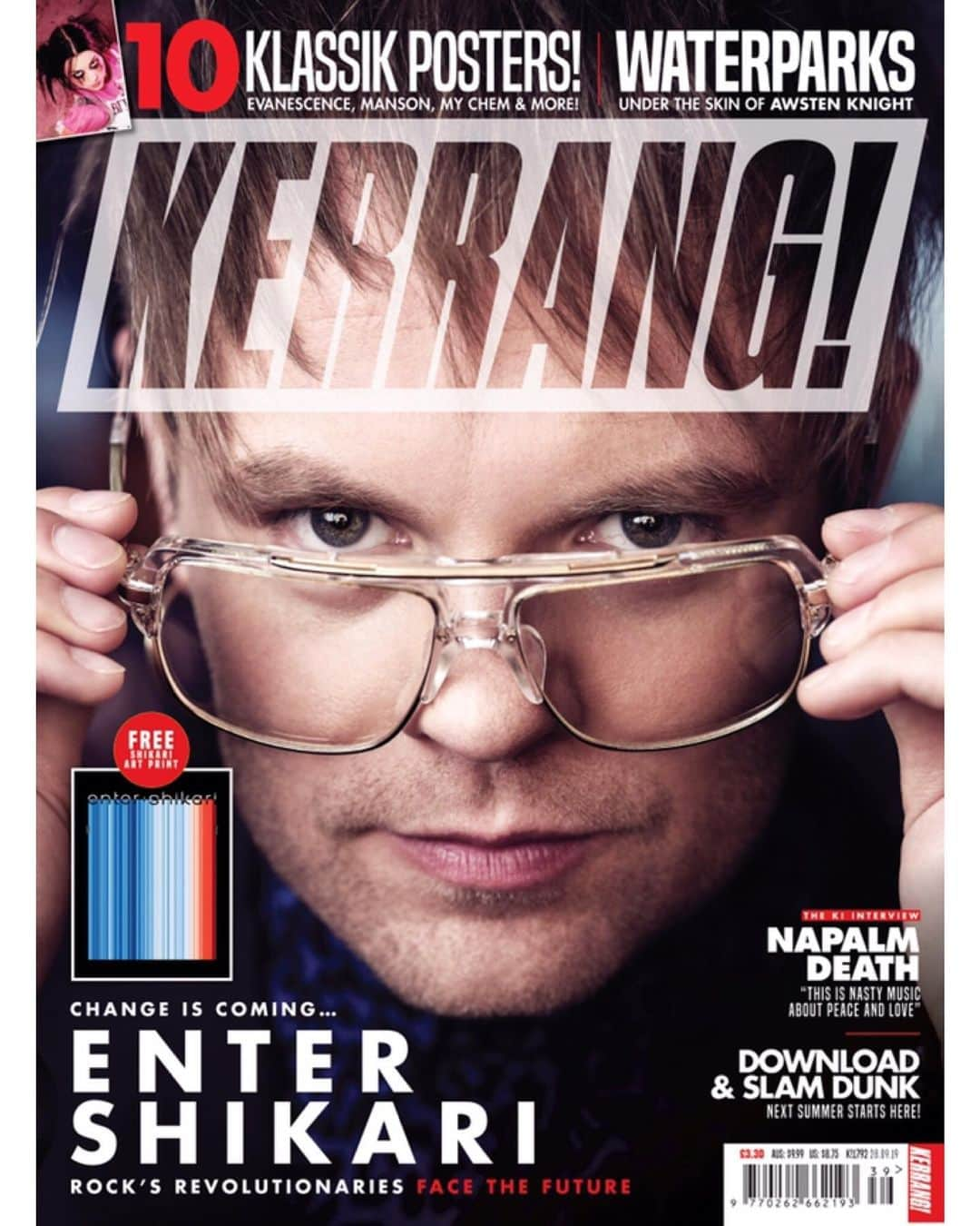 Kerrang!さんのインスタグラム写真 - (Kerrang!Instagram)「In this week’s issue – out Wednesday, September 25 – rock’s revolutionaries Enter Shikari face the future. Pre-order the mag right now and get it delivered straight to your door, anywhere in the 🌎: Kerrang.Newsstand.co.uk」9月24日 0時33分 - kerrangmagazine_