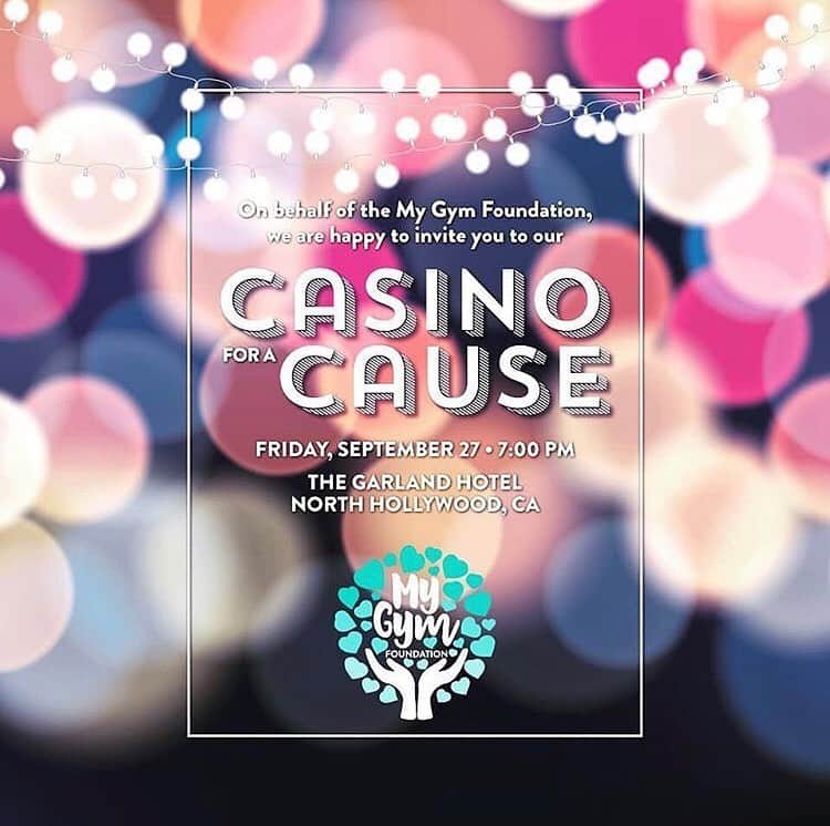ティム・ディケイのインスタグラム：「Looking forward to this great event! Come join us on Friday. Tickets are in the bio @mygymfoundation !」