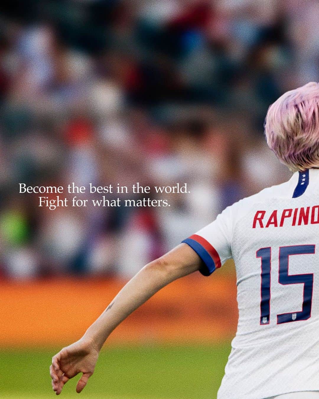 ナイキフットボールさんのインスタグラム写真 - (ナイキフットボールInstagram)「A leader on and off the pitch, @mrapinoe is crowned the best in the world. #justdoit ⠀ #meganrapinoe #uswnt #nikefootball #nikesoccer #nike #football #soccer」9月24日 5時06分 - nikefootball