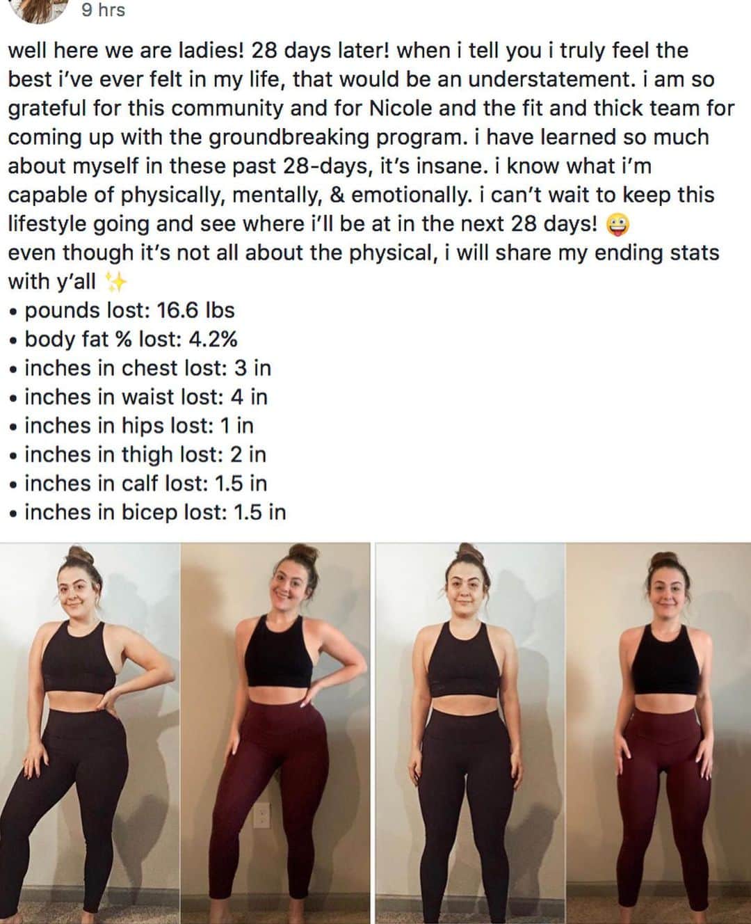 Nicole Mejiaさんのインスタグラム写真 - (Nicole MejiaInstagram)「Swipe for a couple before and afters + testimonials from past JUMPs. 👈🏼 These ladies had varying results in weight loss but all saw positive growth during the 28-day program. Seeing their smiles and reading their words warms my heart and gets me pumped for our final 2019 JUMP! ***This Friday, 9/27, is the last day to signup for our 9/30-10/27 round. I hope seeing these motivates you to join us if the program speaks to you. Daily guidance on what to eat, how to move, and a focus of personal growth.🌱 There’s more deets on Jump in my bio! @lulyapp #takingthejump」9月24日 7時37分 - nicole_mejia