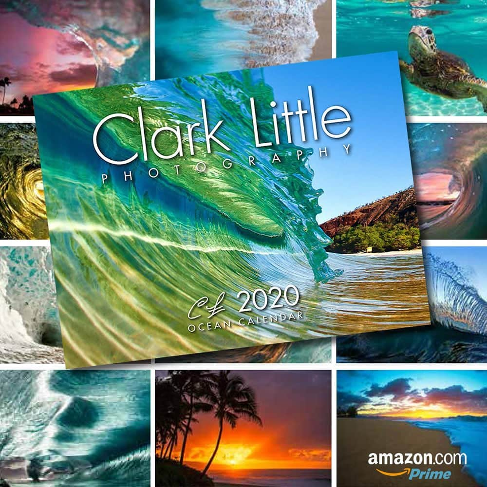 クラーク・リトルさんのインスタグラム写真 - (クラーク・リトルInstagram)「Now on Amazon! 2020 Clark Little Ocean Calendar available at Amazon (US only) plus ClarkLittle.com and @clarklittlegallery in Haleiwa. Free shipping in USA with Amazon Prime. #shorebreak #hawaii #clarklittle 🆑」9月24日 8時14分 - clarklittle